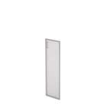 Дверь средняя стеклянная в алюминиевом профиле 2Фс.012